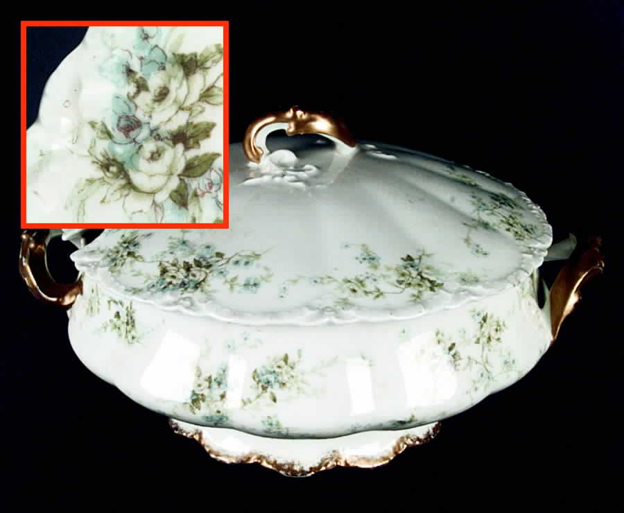 Schleiger 837-8 Round Covered Vegetable by Haviland-1