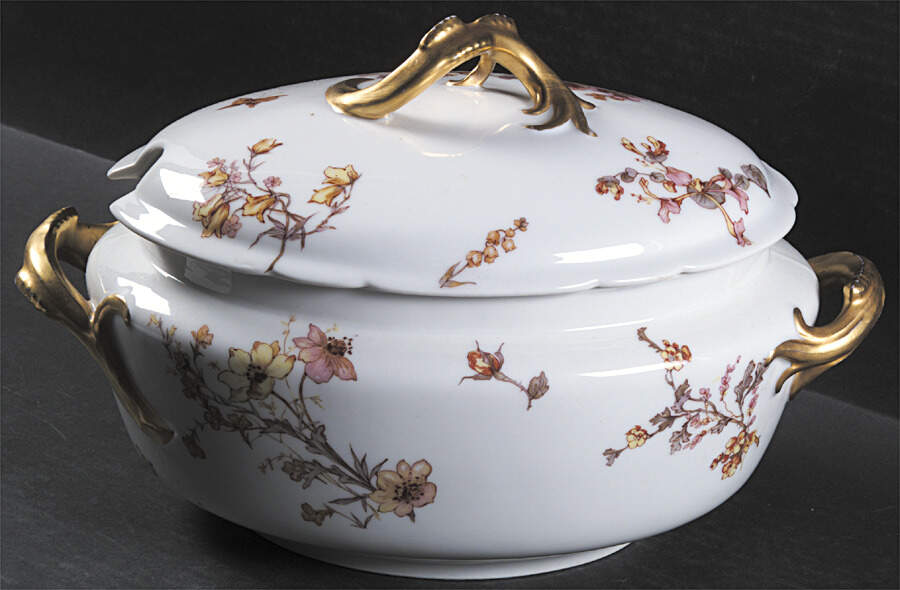 H652 Tureen &  Lid by Haviland-1