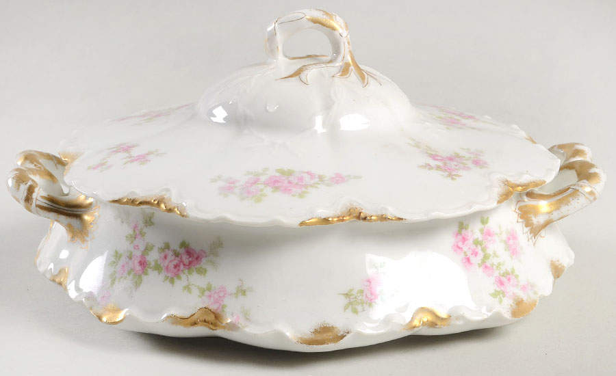 Schleiger 1131A Round Covered Vegetable by Haviland-1
