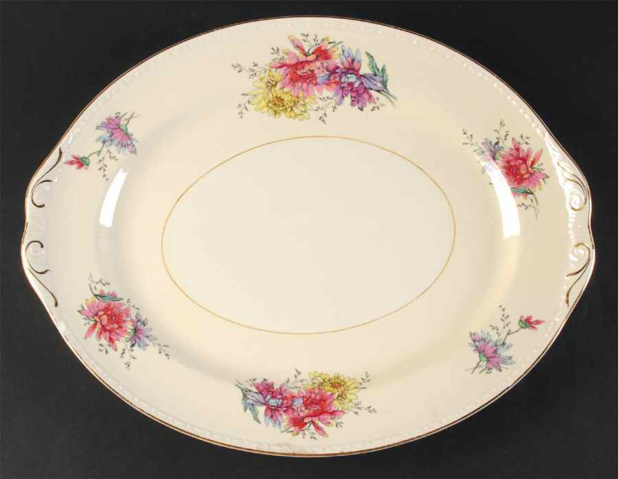 G3443 15" Oval Serving Platter by Homer Laughlin -1