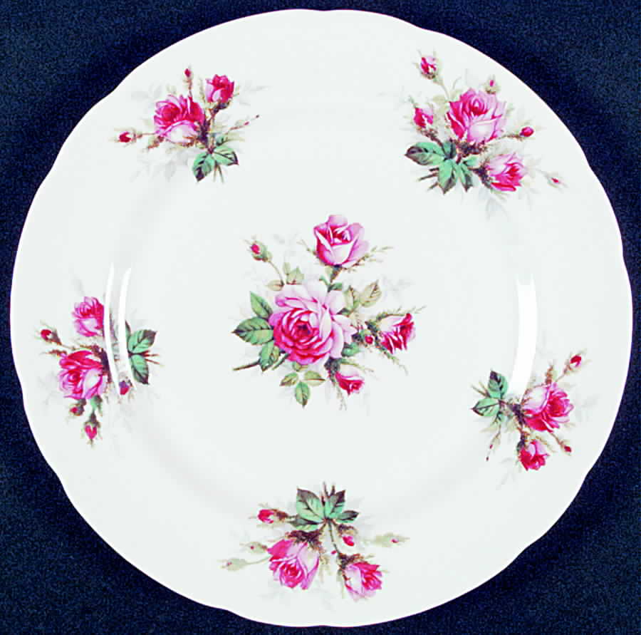 Grandmother's Rose Dinner Plate by Hammersley-1
