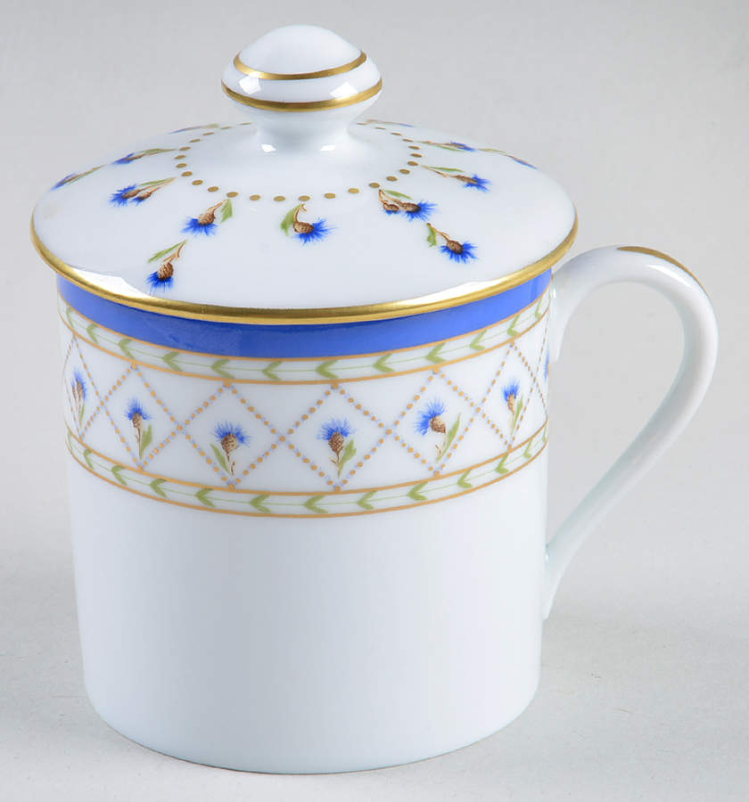 Val De Loire (Blue Band) (Tisaniere) Herb Cup & Lid by Haviland-1
