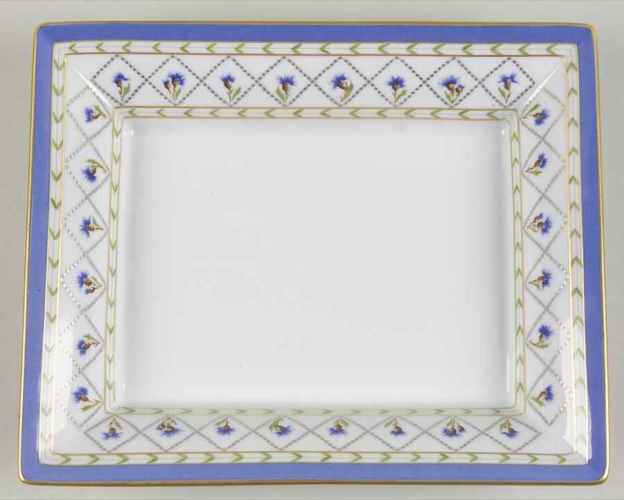 Val De Loire (Blue Band) 7" Rectangular Tray by Haviland-1