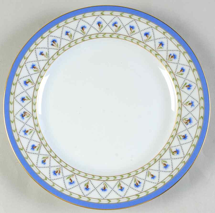 Val De Loire (Blue Band) Salad Plate by Haviland-1