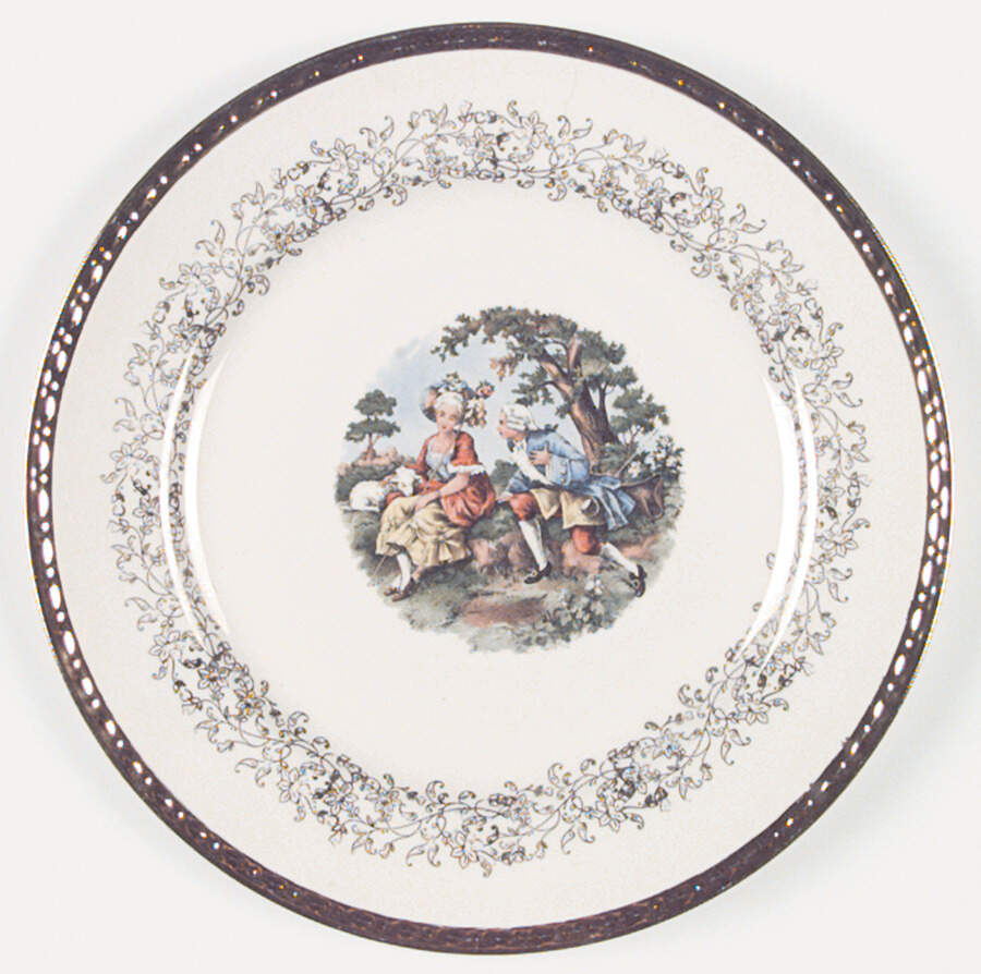 HLC804 Dinner Plate by Homer Laughlin -1