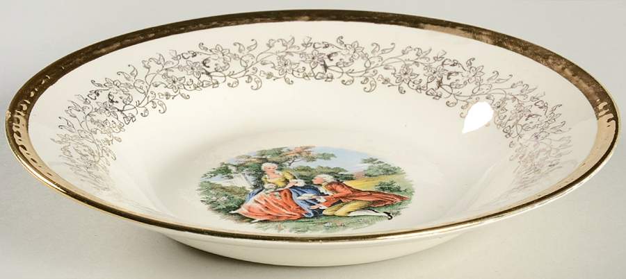 HLC804 Rim Soup Bowl by Homer Laughlin -1
