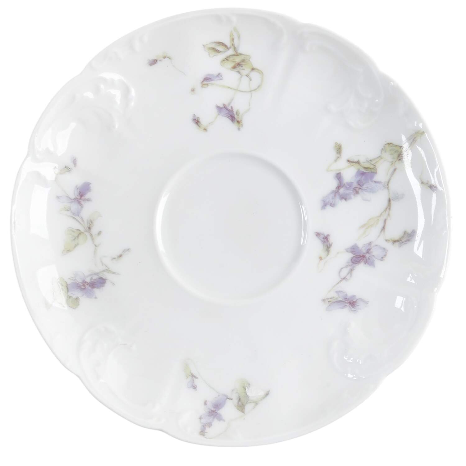 Schleiger 253 Saucer by Haviland-1