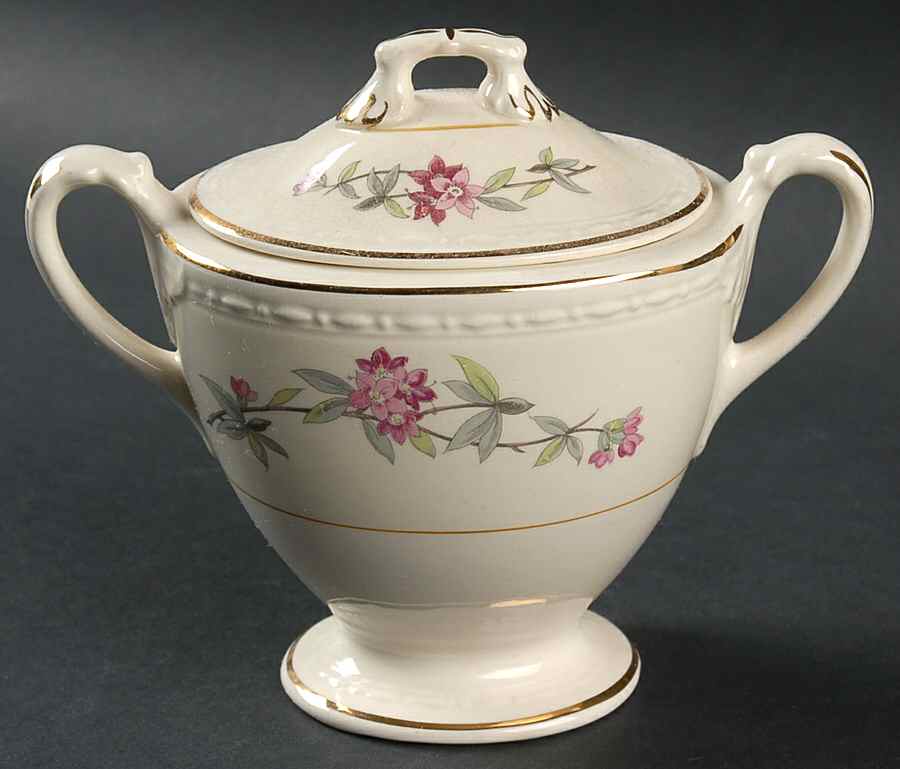 G3436 Sugar Bowl & Lid by Homer Laughlin -1