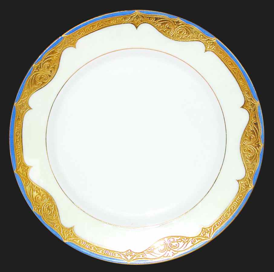 Peeress Dinner Plate by Haviland-1