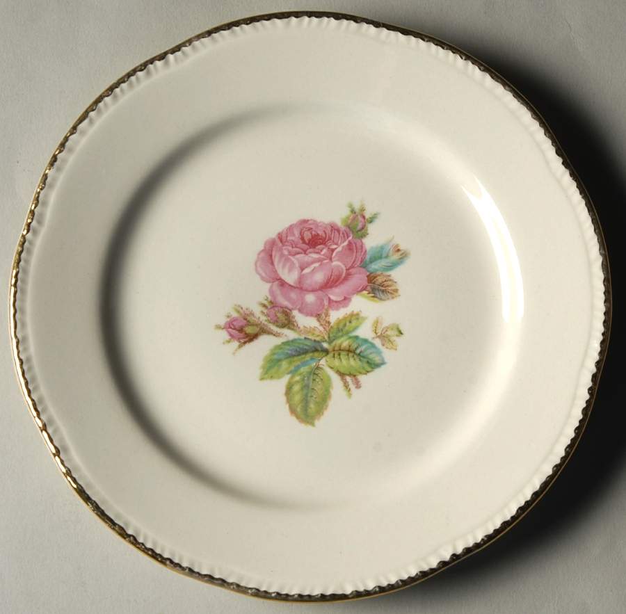 Calirose Bread & Butter Plate by Homer Laughlin -1