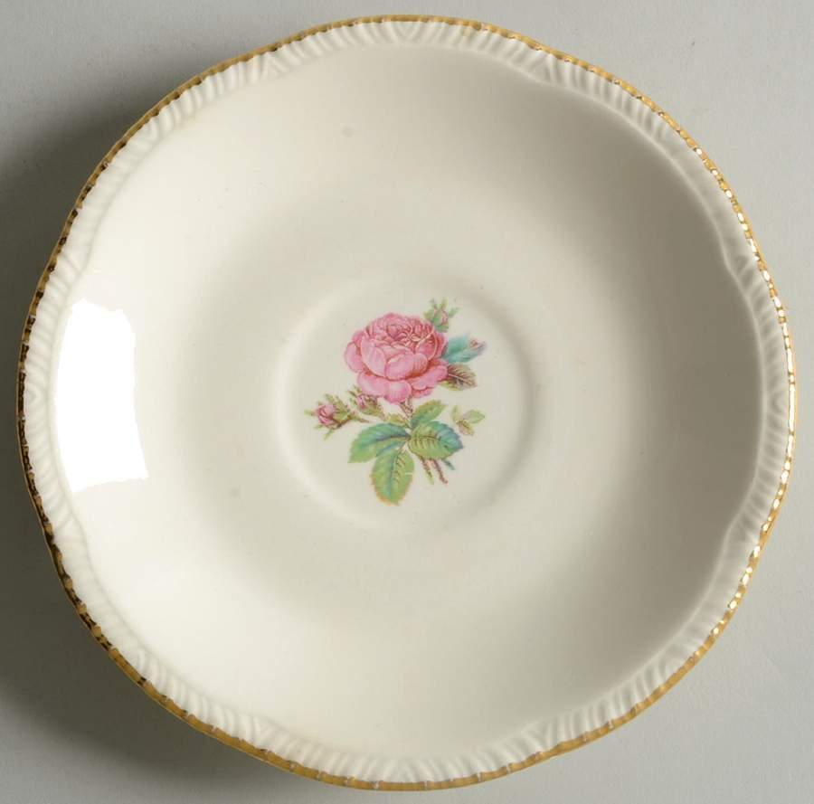 Calirose Saucer by Homer Laughlin -1