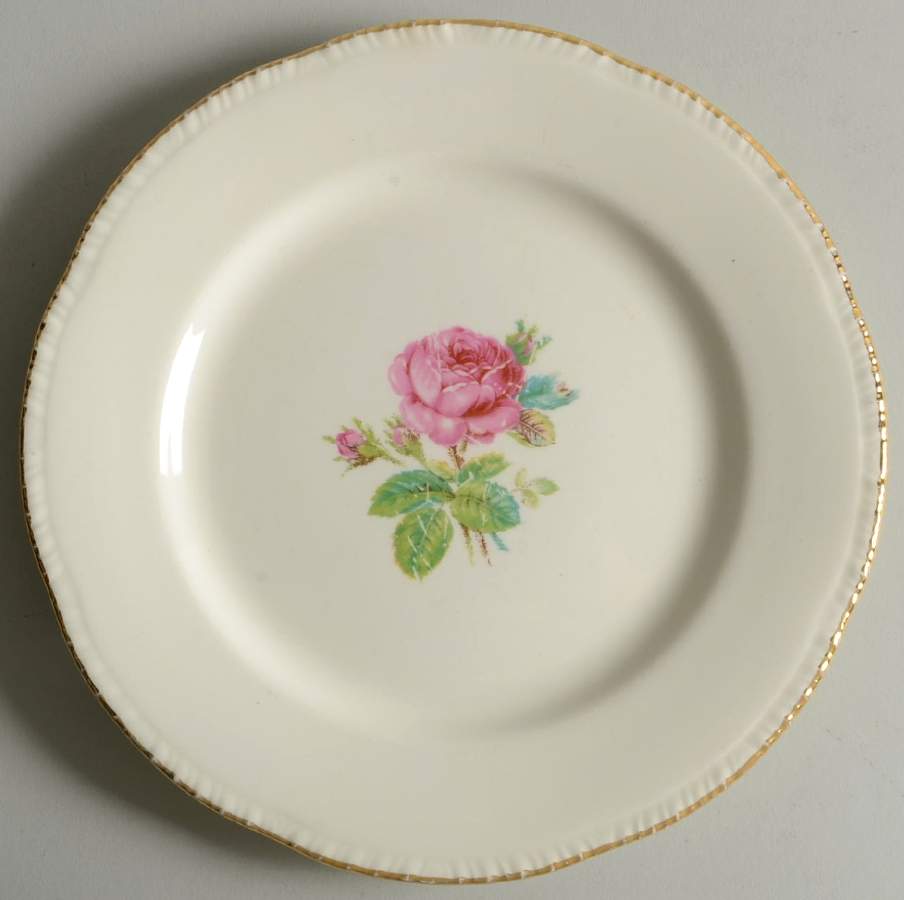 Calirose Dessert/Pie Plate by Homer Laughlin -1