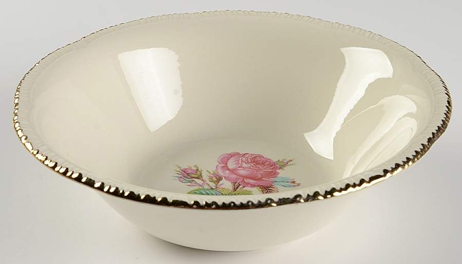 Calirose 8" Round Vegetable Bowl by Homer Laughlin -1