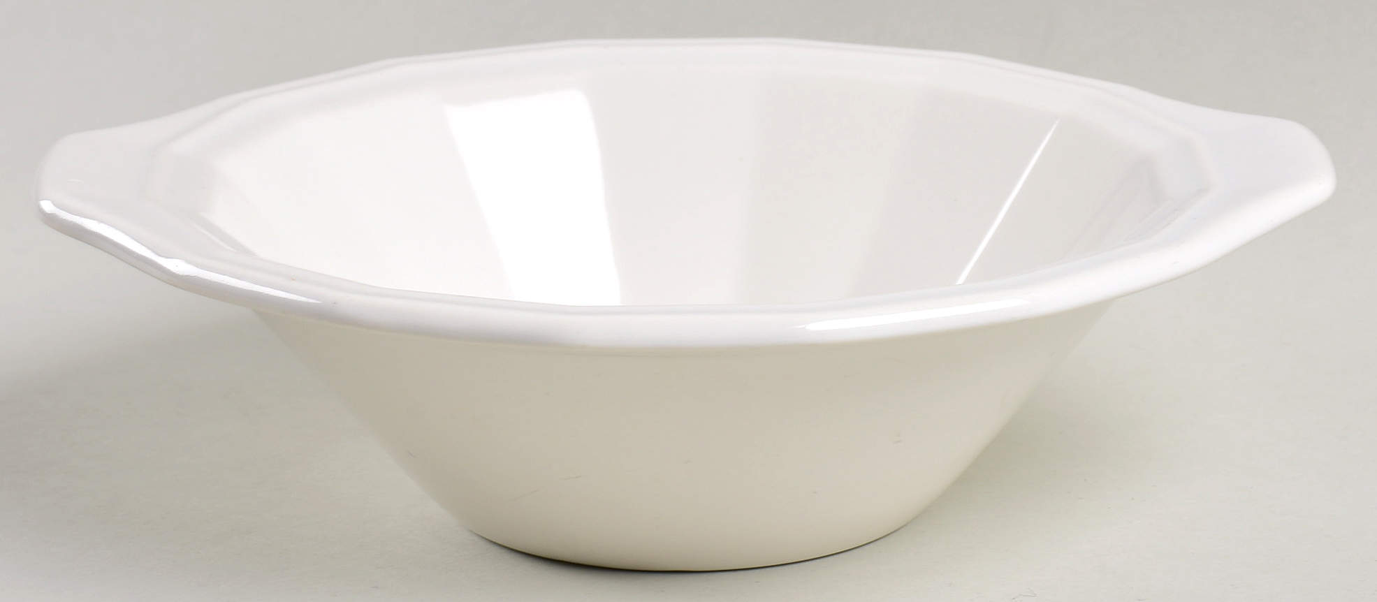 Heritance White Lugged Cereal Bowl by Harker-1