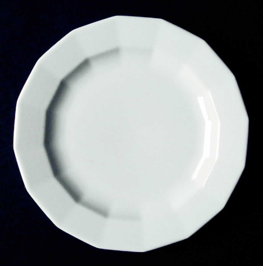 Heritance White Salad Plate by Harker-1