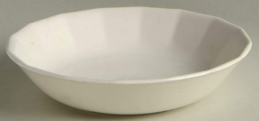 Heritance White Coupe Soup Bowl by Harker-1