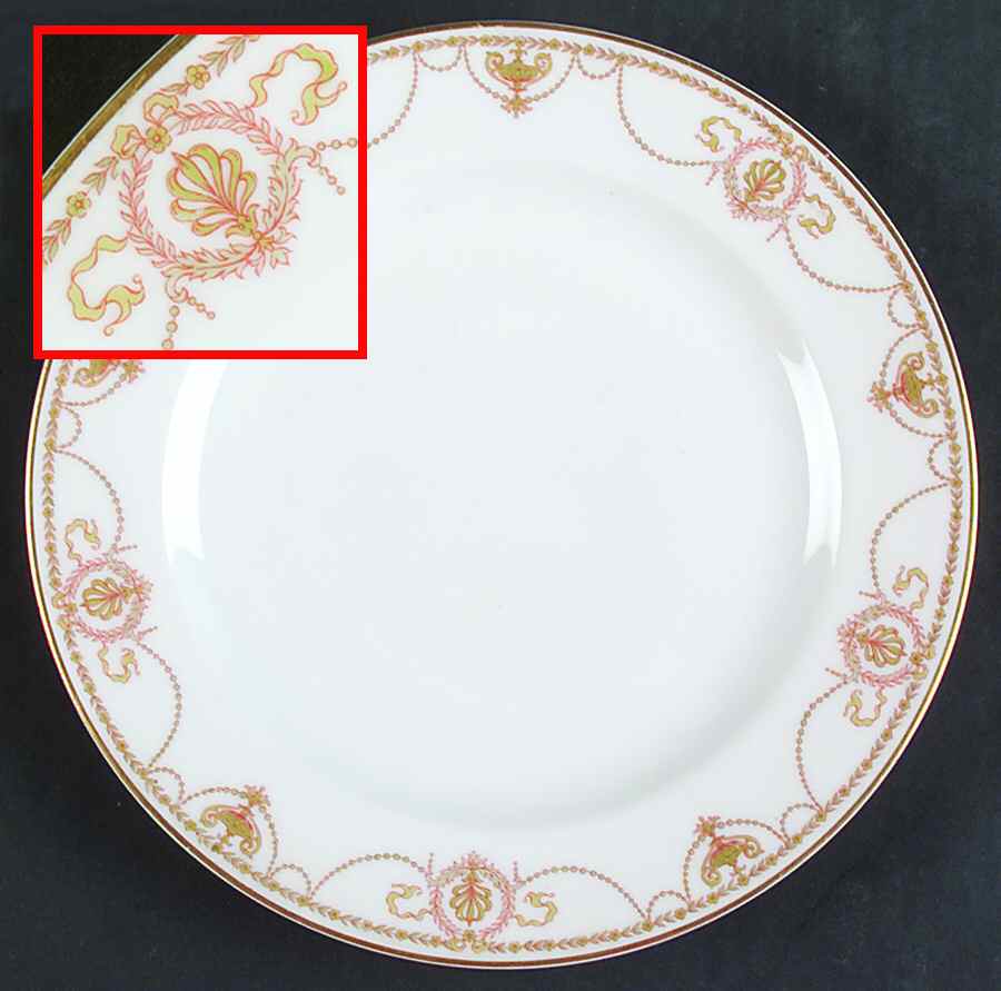 Schleiger 510c Luncheon Plate by Haviland-1