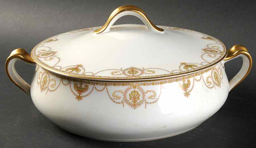 Schleiger 510c Round Covered Vegetable by Haviland-1