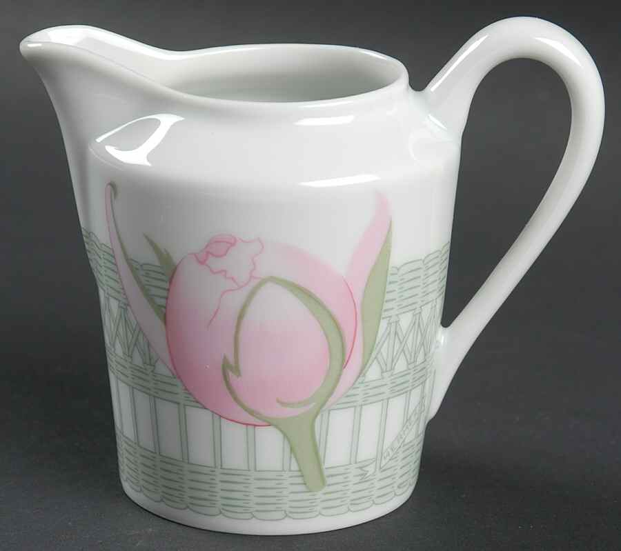 Les Pivoines White Creamer by Hermes-1