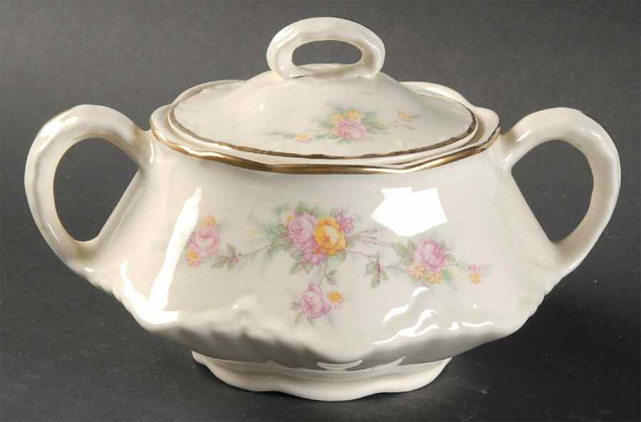 HLC809 Sugar Bowl & Lid by Homer Laughlin -1