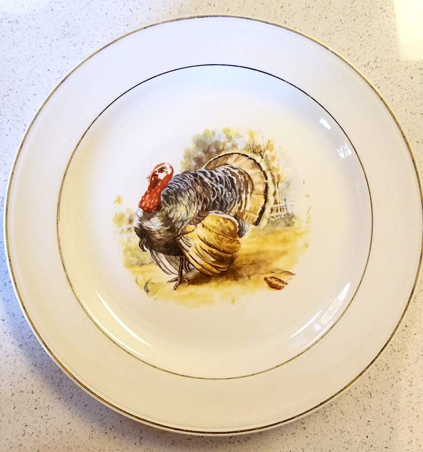 Hlc810 (Verge) Dinner Plate by Homer Laughlin -1