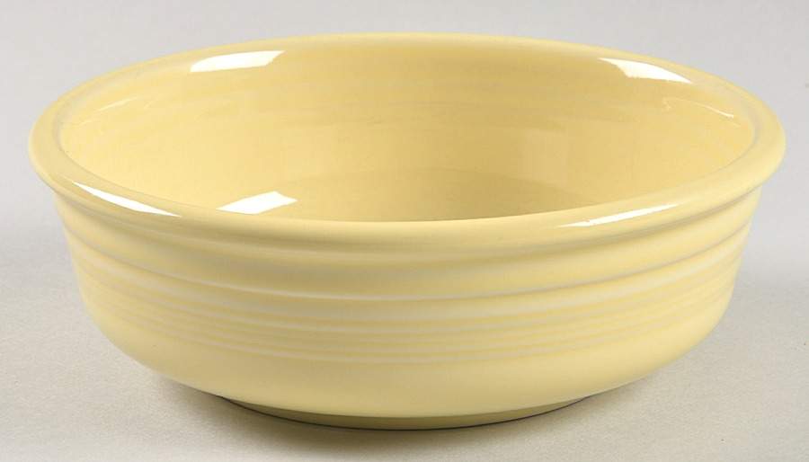 Fiesta Yellow (Intro 1987) Coupe Cereal Bowl by Homer Laughlin -1