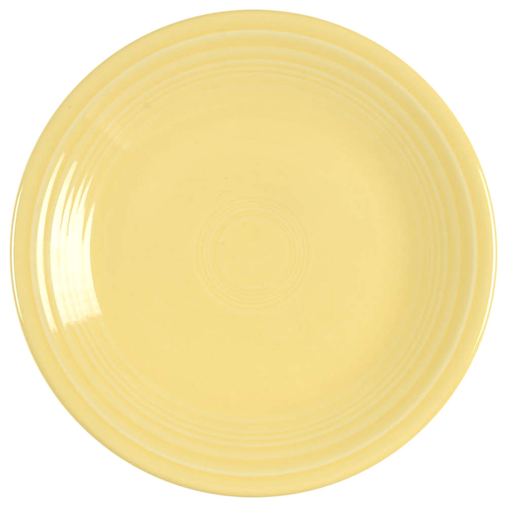 Fiesta Yellow (Intro 1987) Salad Plate by Homer Laughlin -1