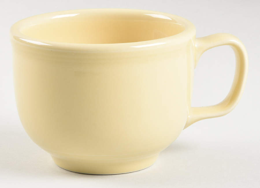 Fiesta Yellow (Intro 1987) Jumbo Cup by Homer Laughlin -1