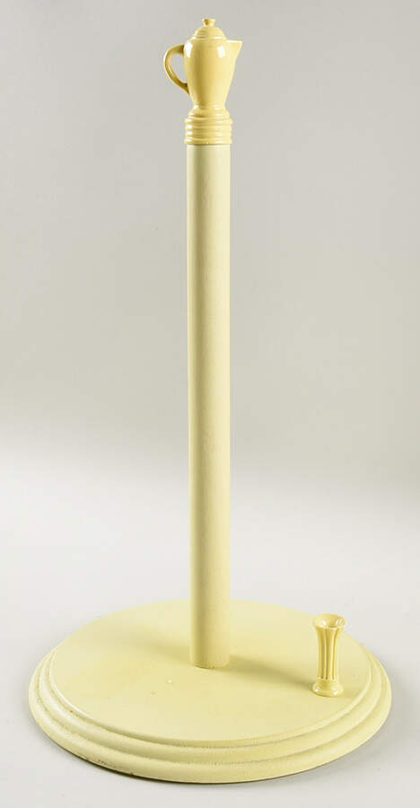 Fiesta Yellow (Intro 1987) Paper Towel Holder by Homer Laughlin -1