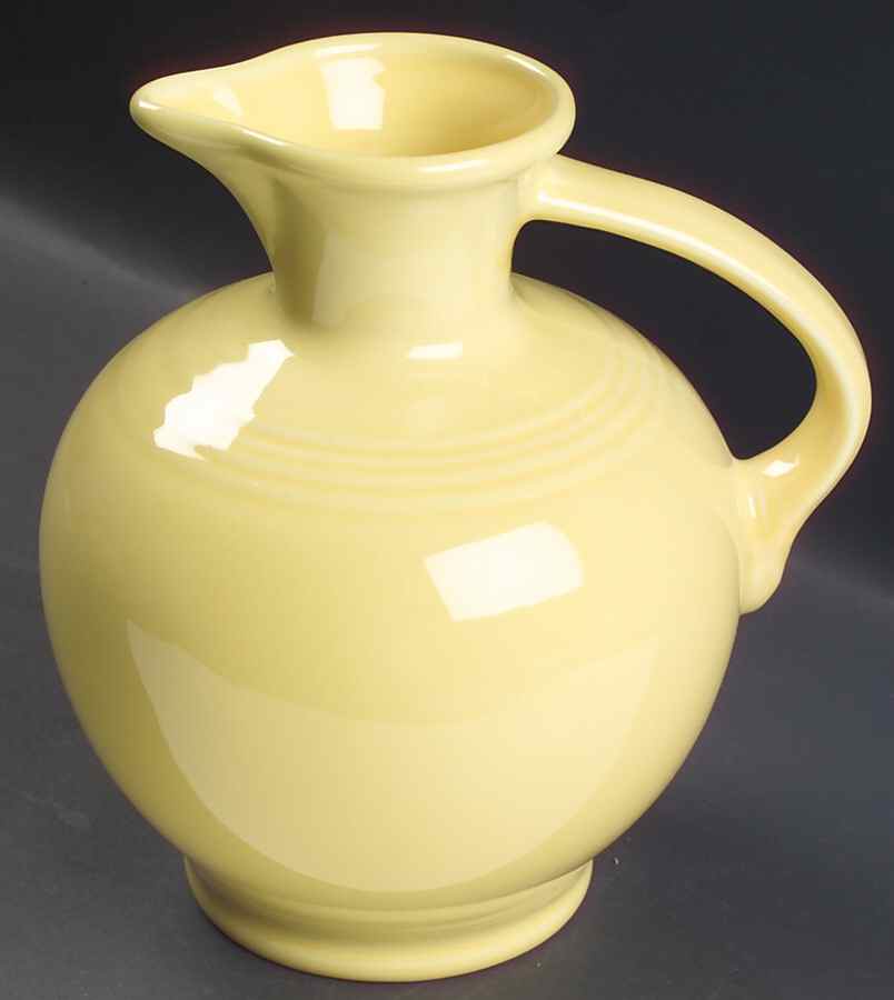 Fiesta Yellow (Intro 1987) Open Carafe by Homer Laughlin -1
