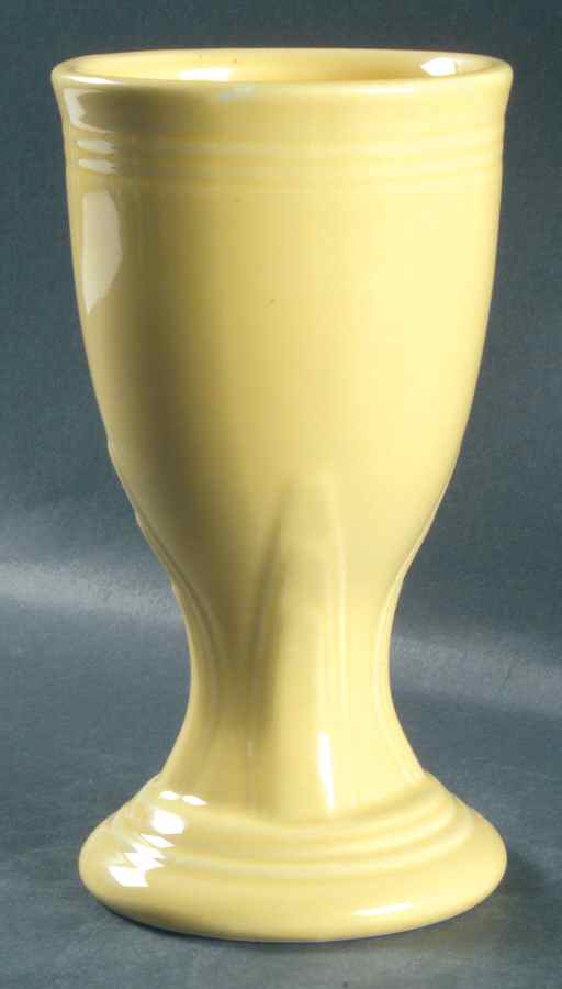 Fiesta Yellow (Intro 1987) China Goblet by Homer Laughlin -1