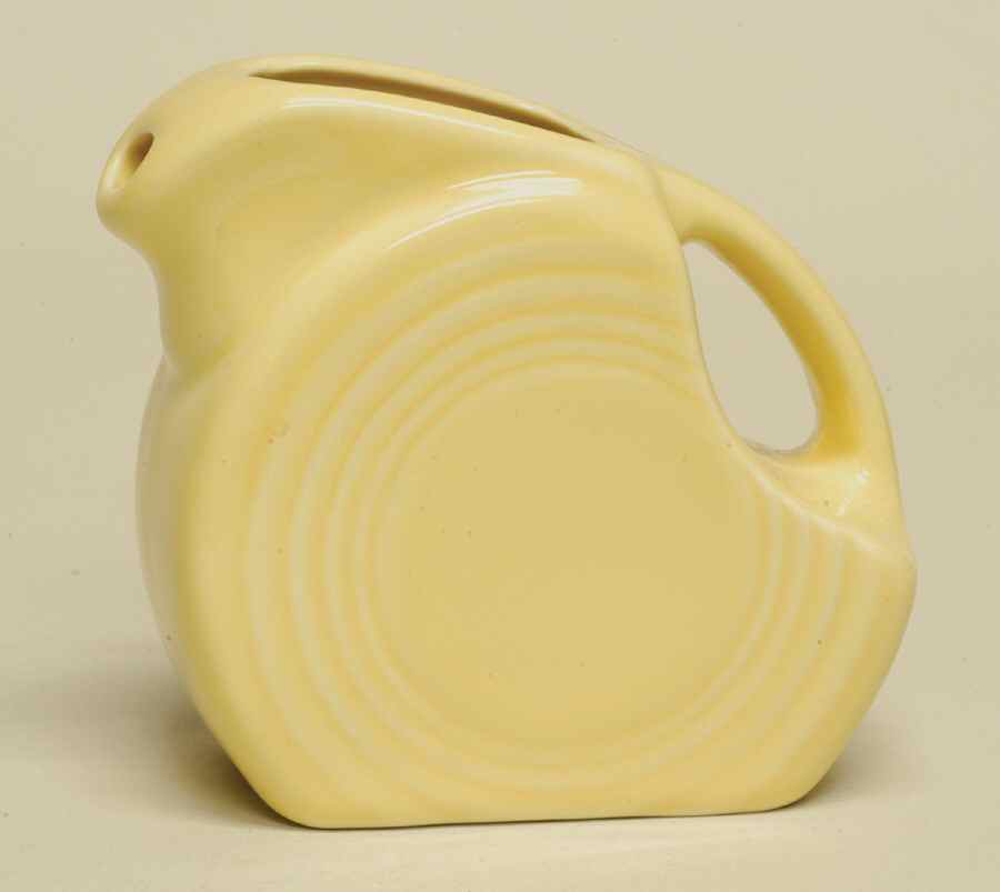 Fiesta Yellow (Intro 1987) 4 Oz Pitcher by Homer Laughlin -1