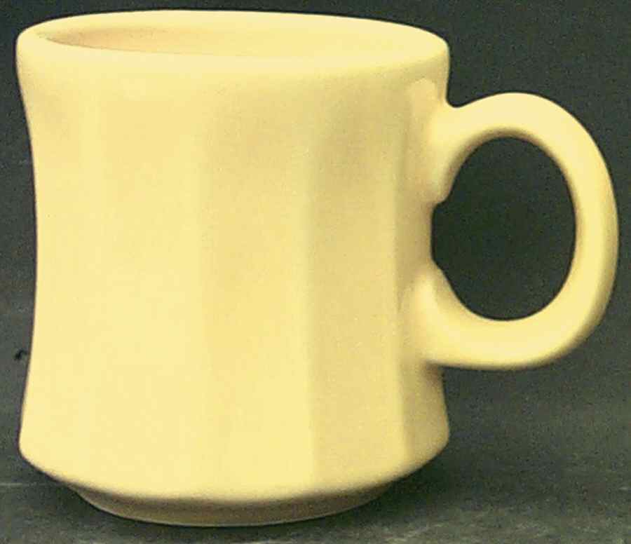 Fiesta Yellow (Intro 1987) Tower Mug by Homer Laughlin -1