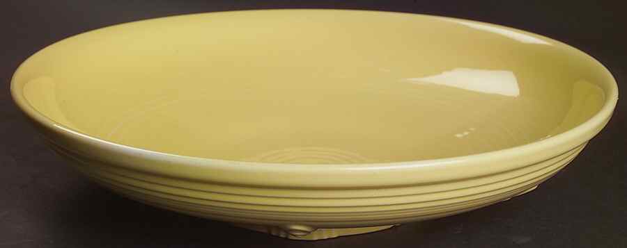 Fiesta Yellow (Intro 1987) 11" Presentation Bowl by Homer Laughlin -1