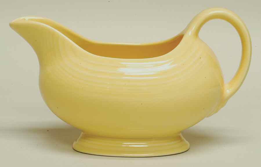 Fiesta Yellow (Intro 1987) Open Sauce Boat by Homer Laughlin -1