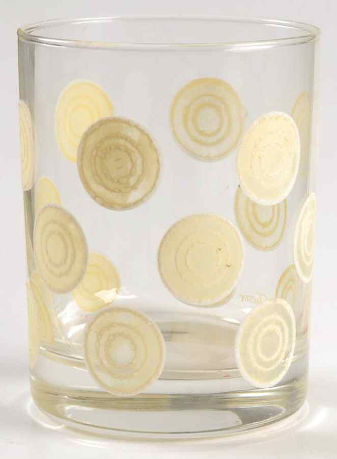 Fiesta Yellow (Intro 1987) 12 Oz Glassware Double Old Fashioned by Homer Laughlin -1