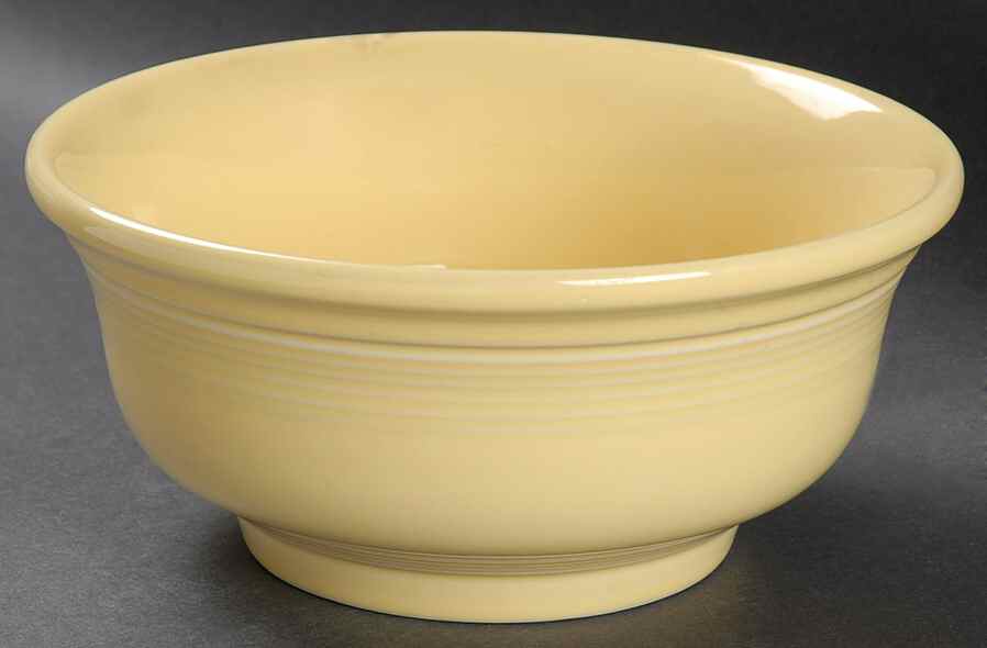 Fiesta Yellow (Intro 1987) 7" Mixing Bowl by Homer Laughlin -1