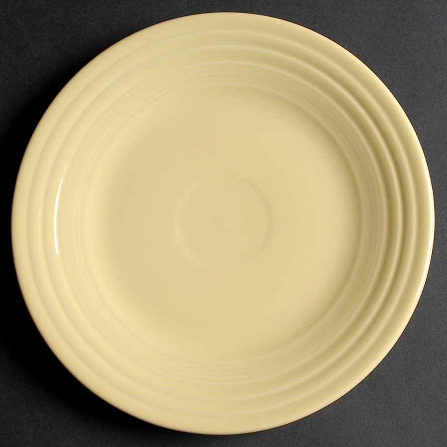 Fiesta Yellow (Intro 1987) Luncheon Plate by Homer Laughlin -1