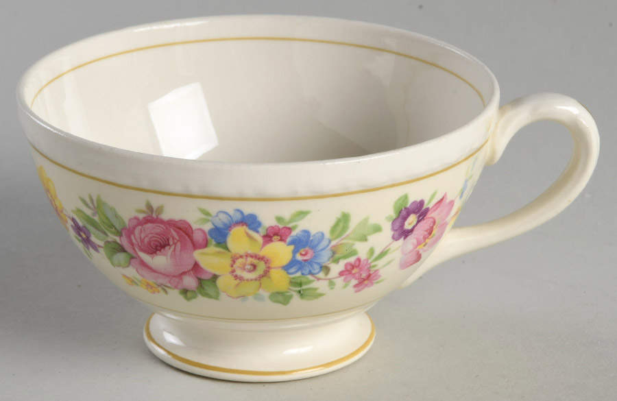 Roselane Footed Cup by Homer Laughlin -1
