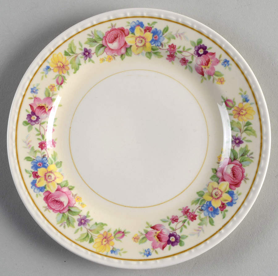 Roselane Bread & Butter Plate by Homer Laughlin -1