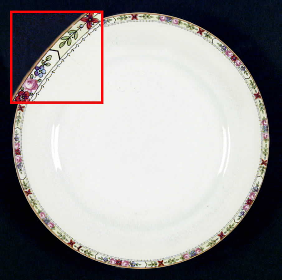 HLC812 Dinner Plate by Homer Laughlin -1