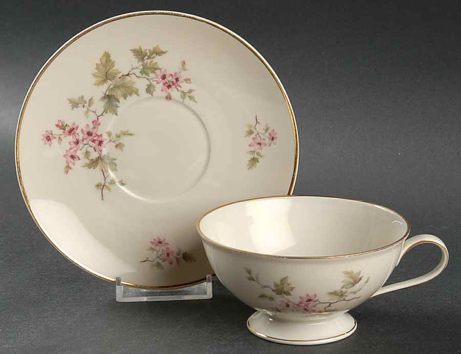 7958 Footed Cup & Saucer Set by Hutschenreuther-1