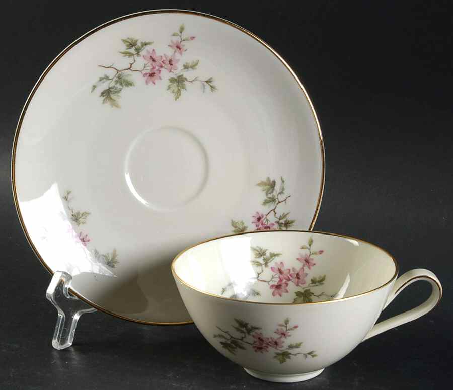 7958 Flat Cup & Saucer Set by Hutschenreuther-1