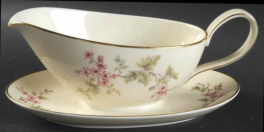 7958 Gravy Boat with Attached Underplate by Hutschenreuther-1