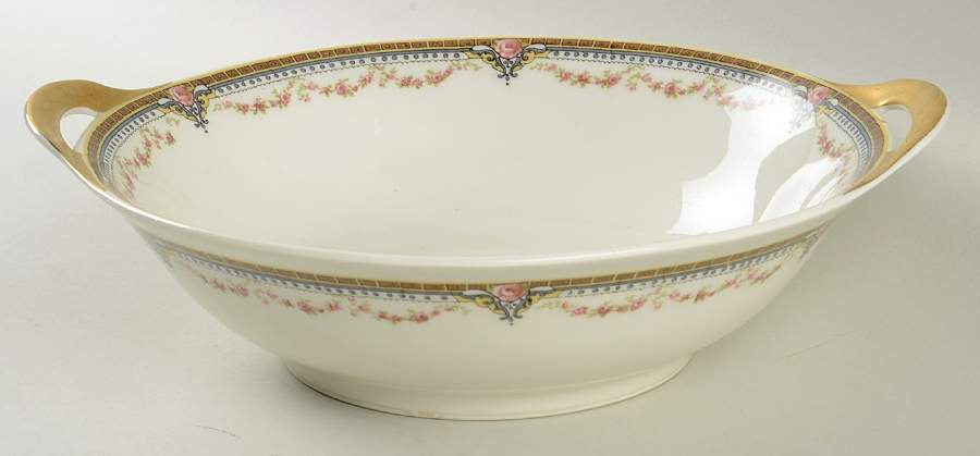 Schleiger 616 10" Round Vegetable Bowl by Haviland-1