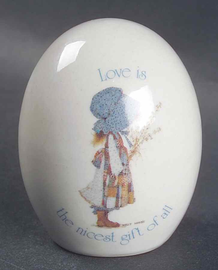 Blue Girl(Gold) Egg by Holly Hobbie-1