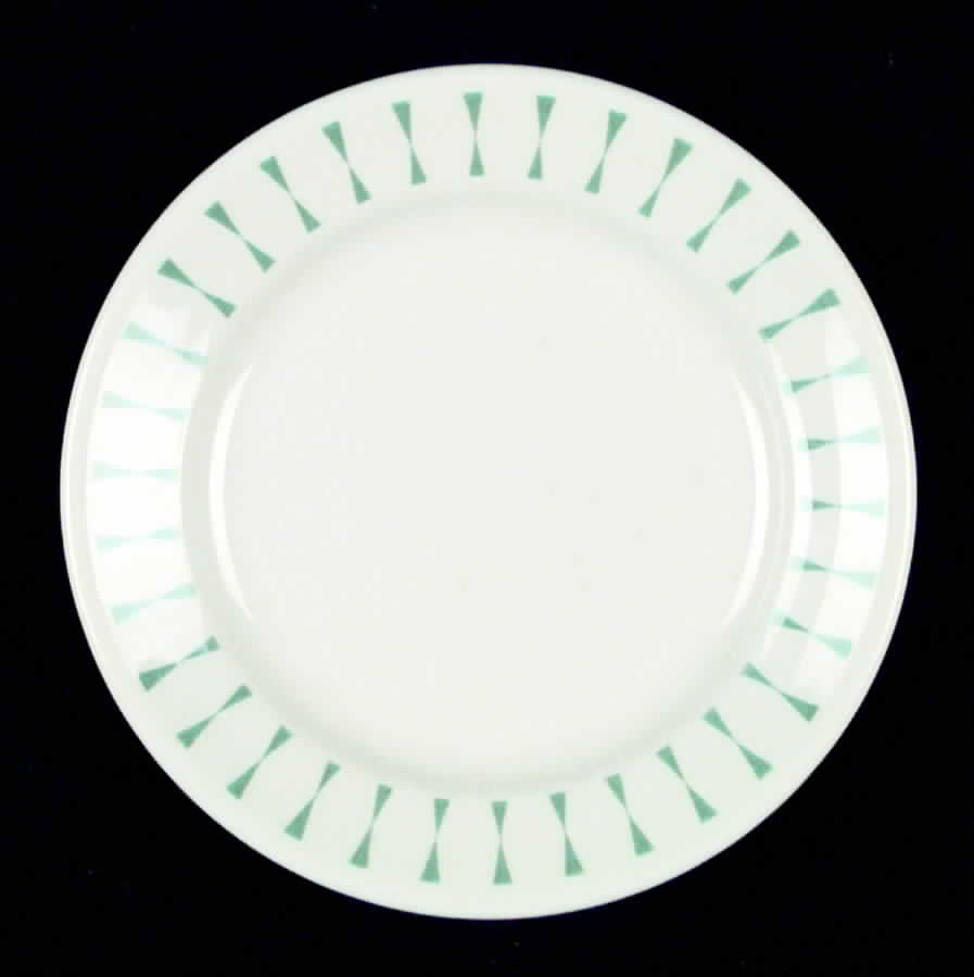 Hourglass Bread & Butter Plate by Homer Laughlin -1