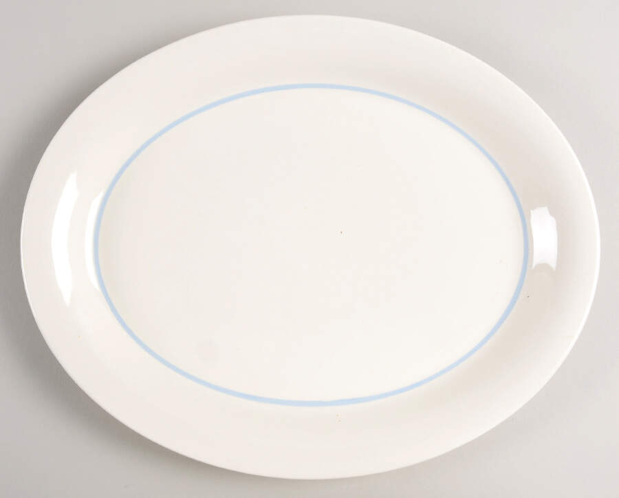 HLC837 13" Oval Serving Platter by Homer Laughlin -1