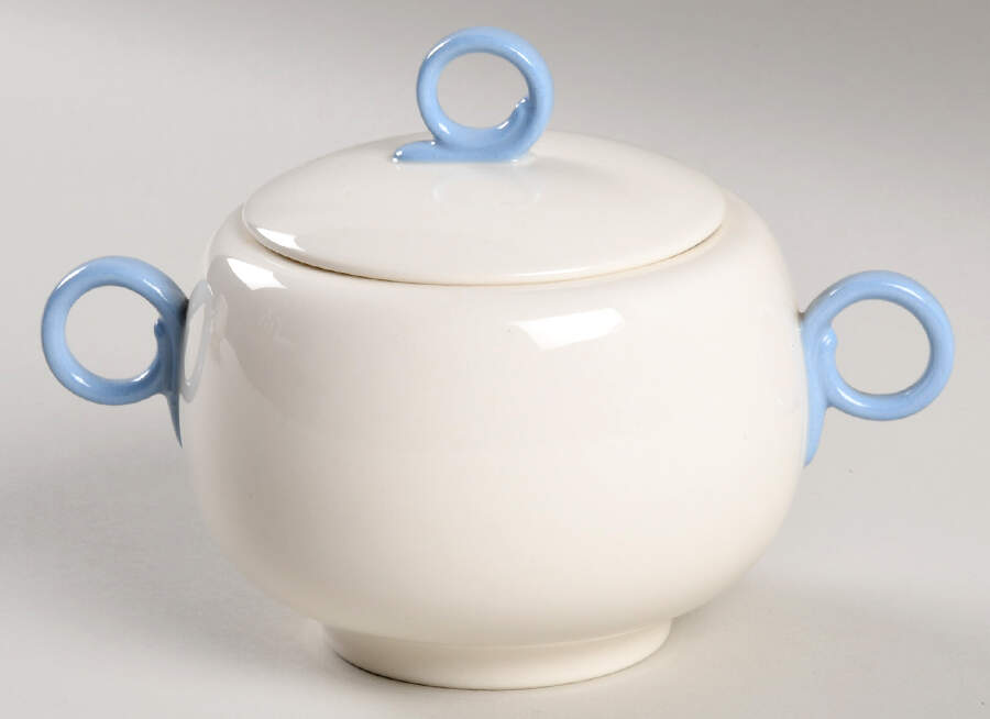 HLC837 Sugar Bowl & Lid by Homer Laughlin -1