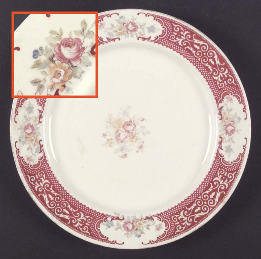 B1355 Dinner Plate by Homer Laughlin -1